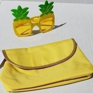 Pineapple Sunnies & Cosmetic Bag Mini Bundle